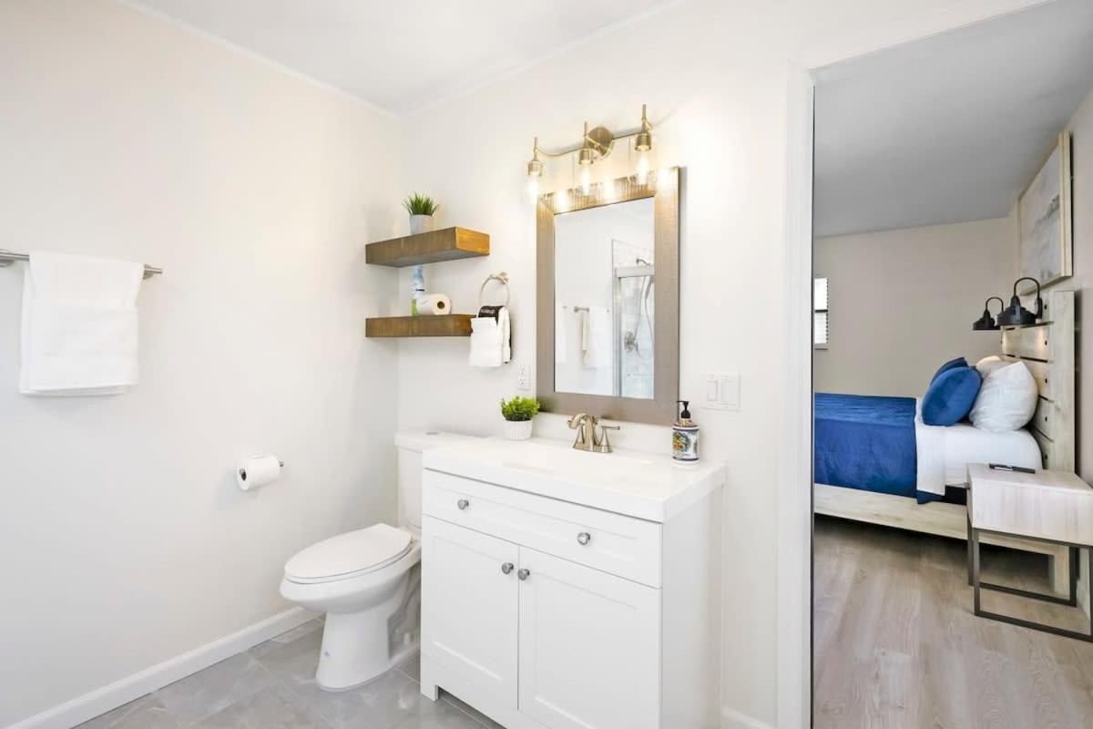 The St Augusdream Renovated Beach House Sleeps 8 Walk To Beach St. Augustine Bagian luar foto