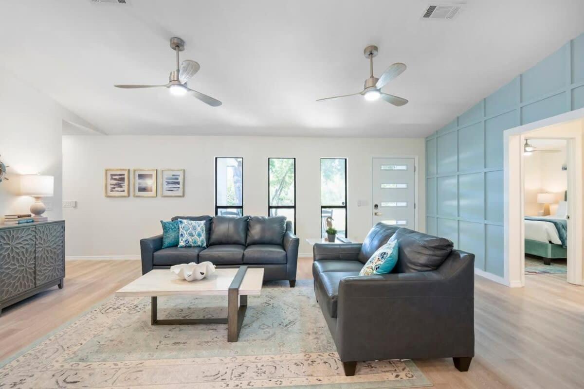 The St Augusdream Renovated Beach House Sleeps 8 Walk To Beach St. Augustine Bagian luar foto