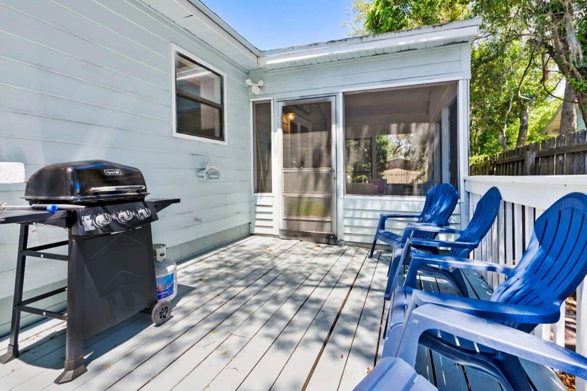 The St Augusdream Renovated Beach House Sleeps 8 Walk To Beach St. Augustine Bagian luar foto